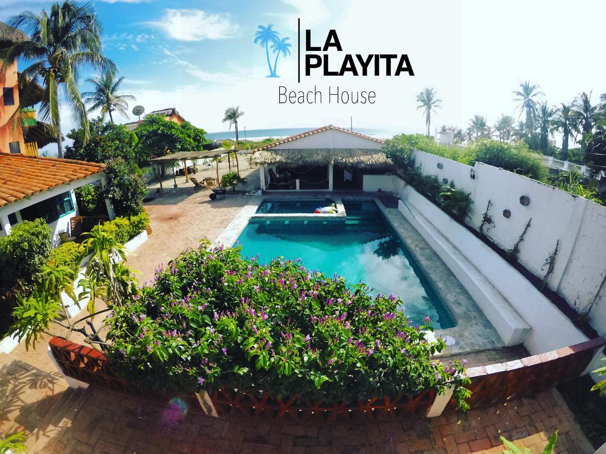 La Playita Beach House Puerto Escondido  Exterior photo